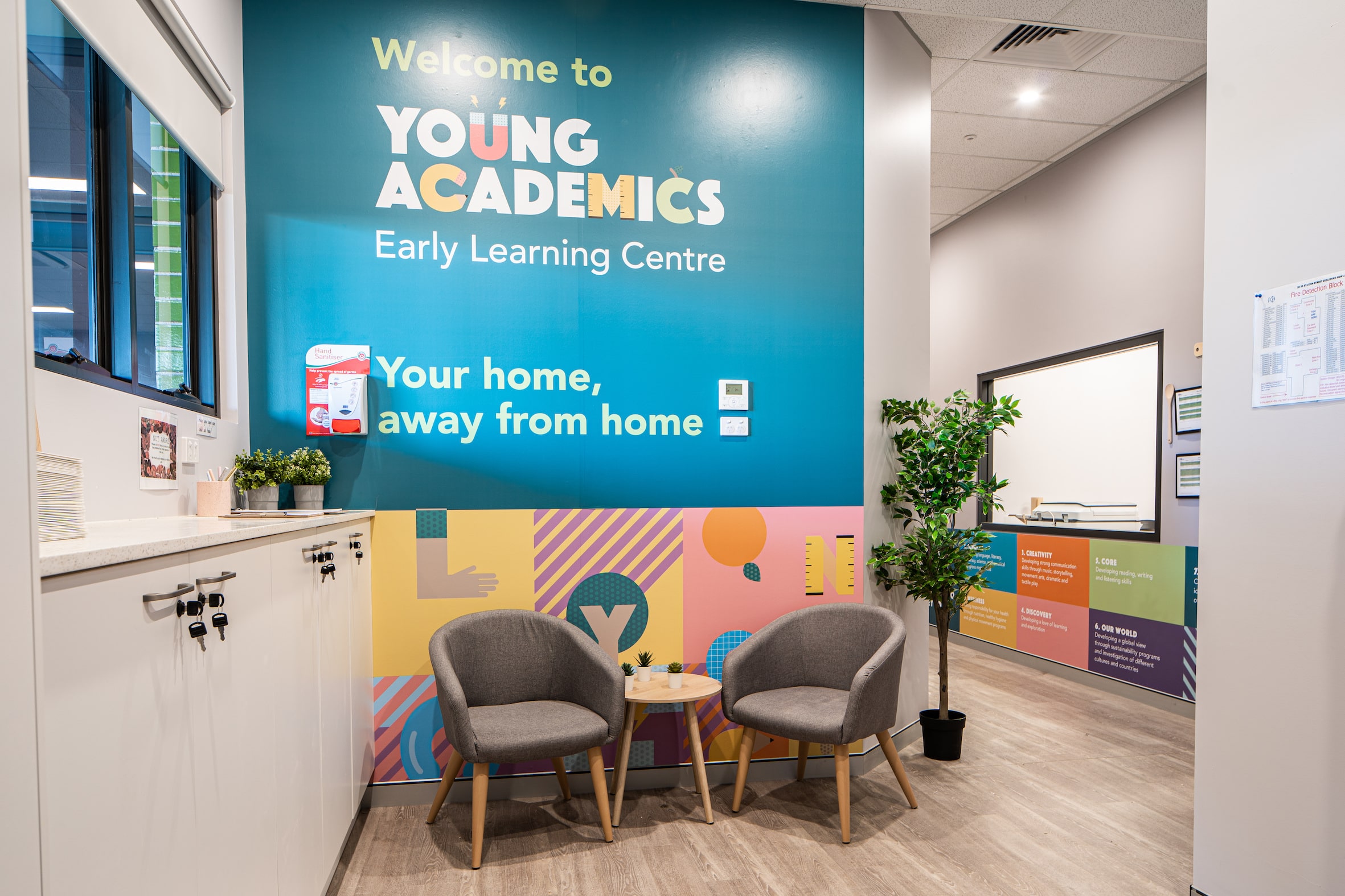 Learning center for young children